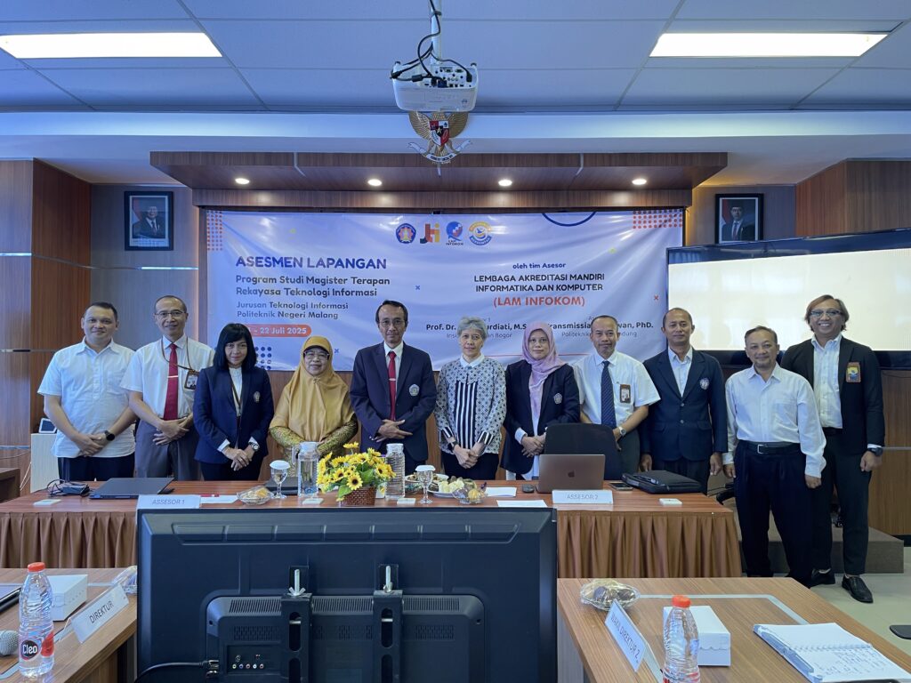 Asesmen Lapangan Program Studi Magister Terapan Rekayasa Teknologi Informasi Polinema