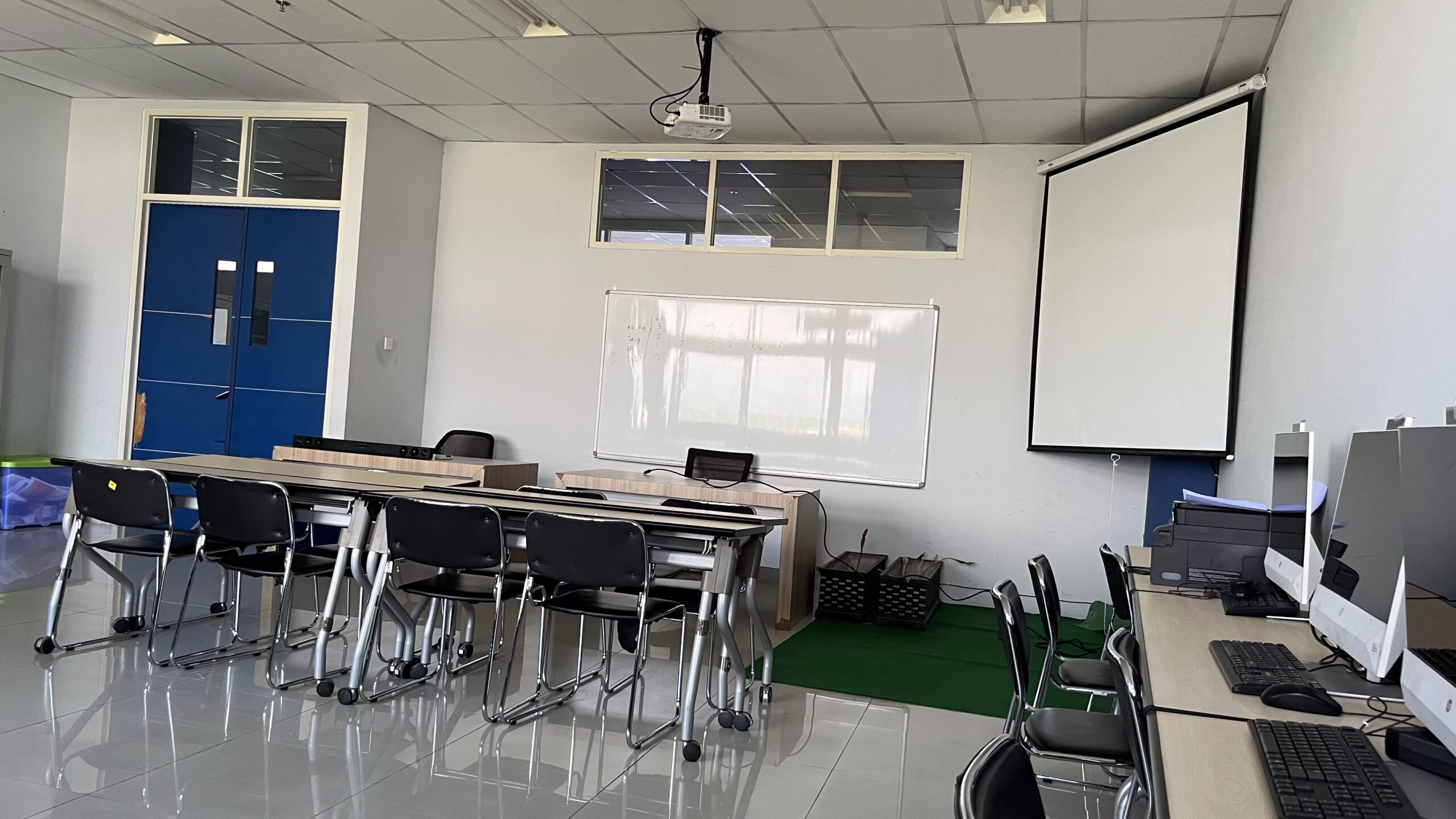 Sisi depan tengah Ruang LAB DT