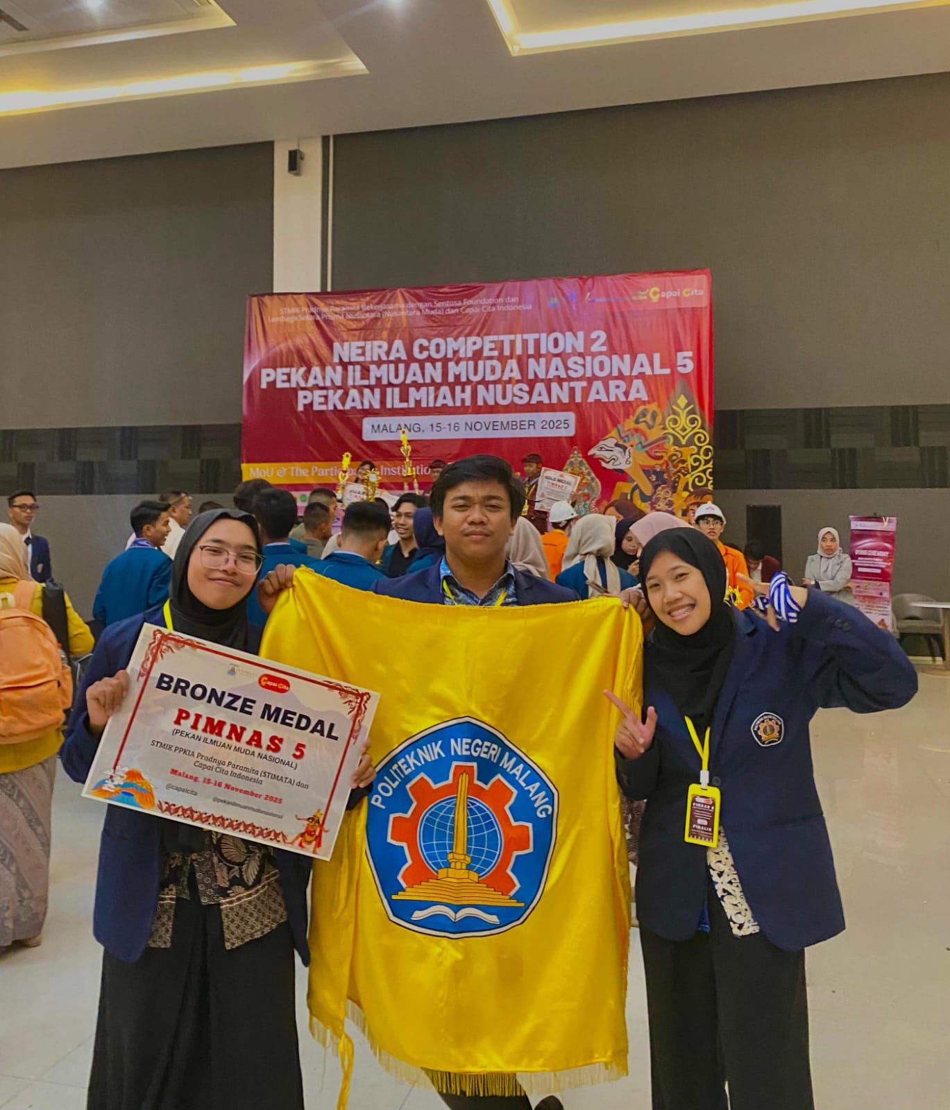 Kabar membanggakan kembali hadir dari mahasiswa Program Studi Sistem Informasi Bisnis