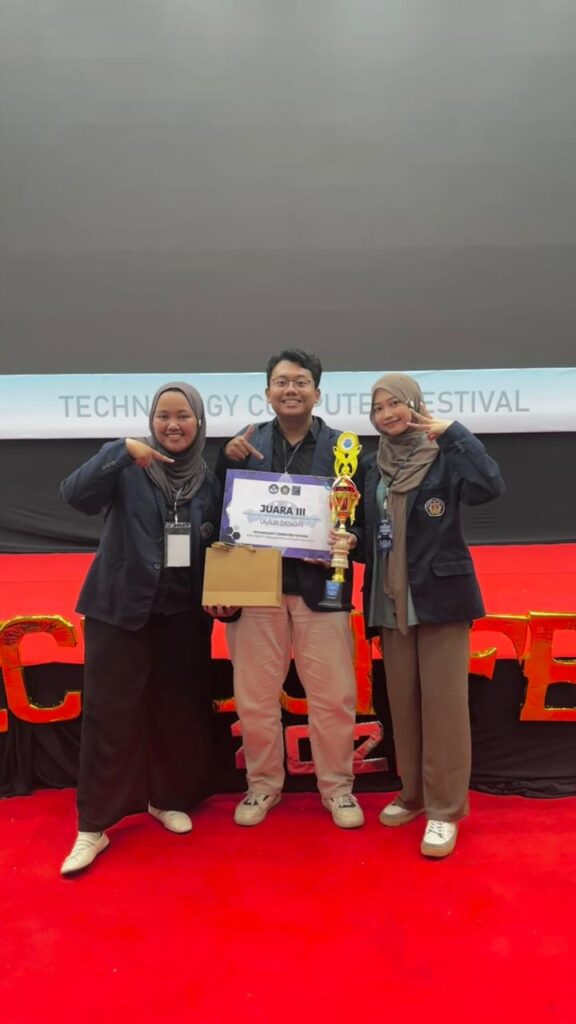 JTI Polinema Meraih Juara 3 UI/UX Design Competition
